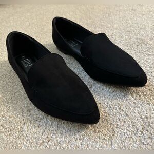 Musshoe Women’s Suede Pointed Toe Loafers Memory Foam Size 8.5